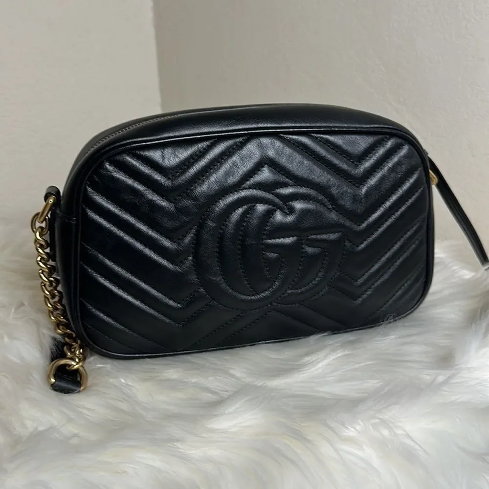 💯Authentic Gucci Marmont Camera Bag🍀 - Picture 4 of 16